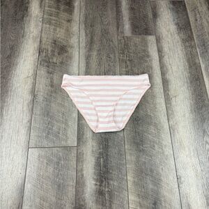 VS Light Pink Stripe Bikini Underwear